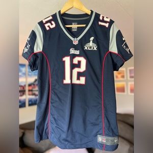 ❤️🤍💙 Tom Brady (TB12) Patriots Super Bowl XLIX Women’s Jersey by Nike ❤️🤍💙